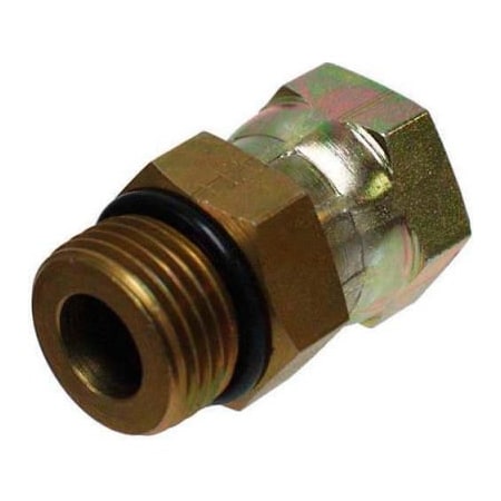 Apache Apache Hydraulic Adapter 39005875, 5/8" Male O-Ring X 1/2" Female Pipe Swivel 39005875